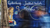 Pembuatan mural ini juga untuk memperindah kawasan Warakas, Tanjung Priok.