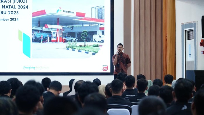 Pertamina Patra Niaga Sumbagsel menggelar kegiatan sosialisasi PJKO SPBU kepada 140 pengawas dan Manager SPBU area Sumsel.