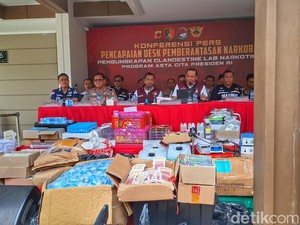 6 Fakta Bareskrim Bongkar Pabrik Narkoba di Perumahan Bandung