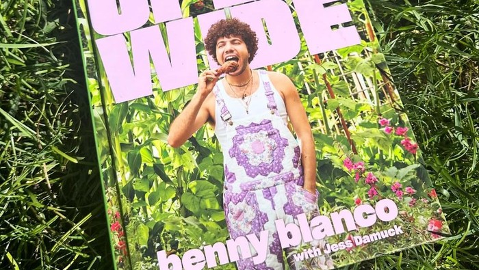 Potret Benny Blanco dalam sampul bukunya. (dok. instagram @itsbennyblanco)