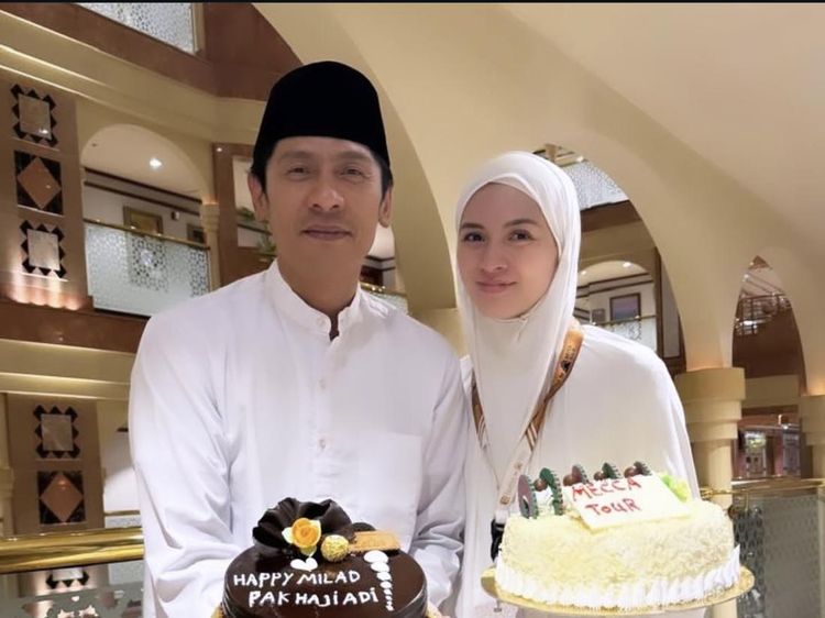 Potret Hangat Donita dan Adi Nugroho Saat Makan Bareng