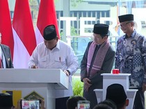 Video Kelakar Prabowo: Pak Jokowi Maaf, Aku yang Resmikan Terowongan Silaturahmi