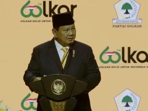 Prabowo Ucapkan Selamat HUT ke-65 MKGR, Ajak Kawal Program Pemerintah