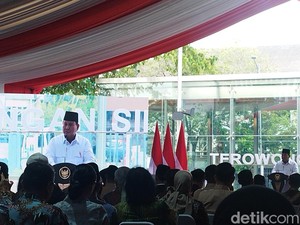 Resmikan Terowongan Silaturahim, Prabowo: Saya Kebagian Enaknya