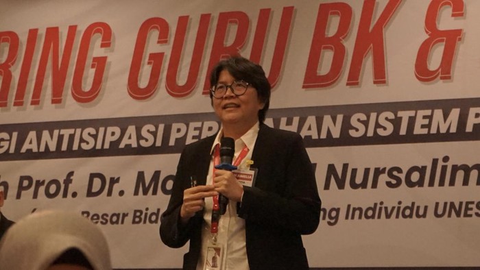 Tan Amalia salah satu pencipta aplikasi StudentTrace untuk guru BK