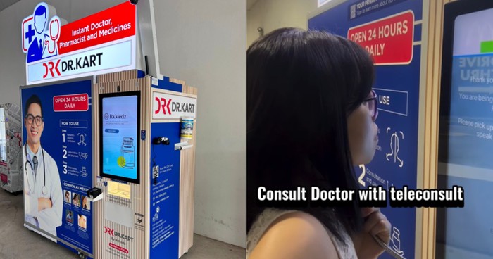 Vending machine konsultasi medis