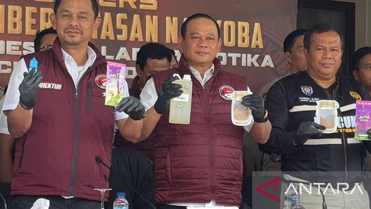 Bareskrim Bongkar Pabrik Narkoba di Perumahan Bandung, Bukti Rp 670 M Disita