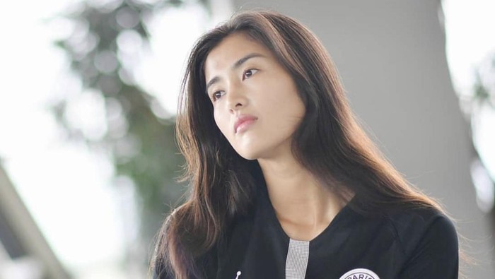 Zhao Li, wanita yang dijuluki kiper tercantik di China.