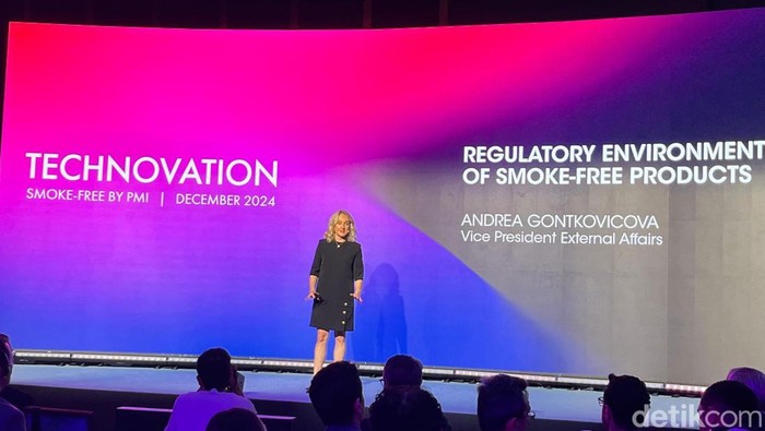 Andrea Gontkovicova, Vice President External Affairs untuk kawasan South & Southeast Asia (SSEA), Commonwealth of Independent States (CIS), serta Middle East & Africa (MEA) Philip Morris International.