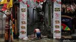 Lagi, Banjir Rob Terjang Muara Angke