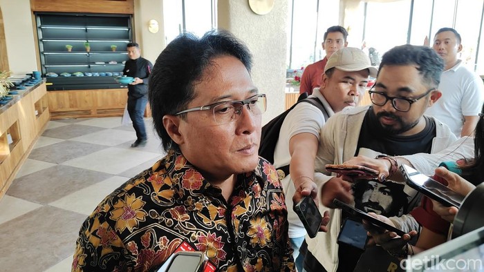 Bupati Badung I Nyoman Giri Prasta saat ditemui di kawasan Tibubeneng, Kuta Utara, Badung, Bali, Jumat (13/12/2024). (Foto: Agus Eka/detikBali)