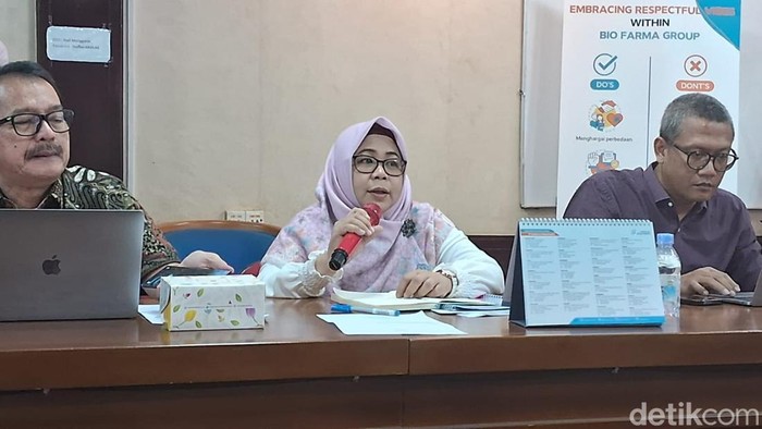 Corporate Secretary Indofarma Hilda Yani
