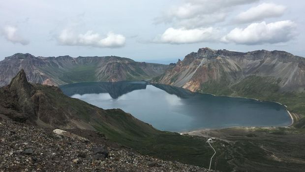 Danau Chon di Gunung Paektu, Korea Utara