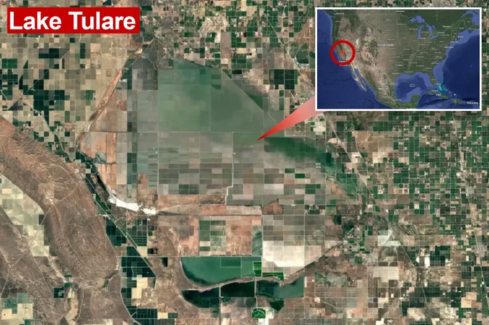Danau Tulare di California, AS muncul lagi setelah 130 tahun.