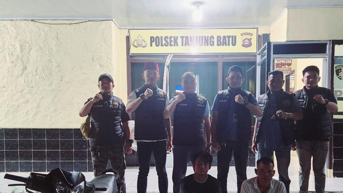 Dua tersangka spesial curanmor di Ogan Ilir berhasil ditangkap Polsek Tanjung Batu Ogan Ilir