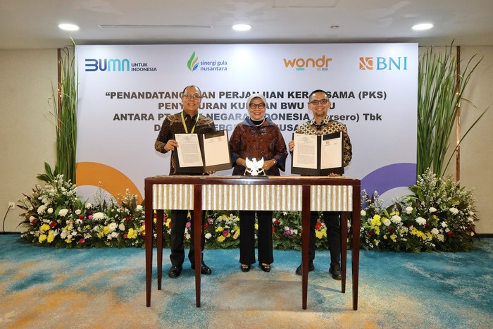 Dukung Swasembada Gula 2028, BNI Gandeng SGN Salurkan KUR ke Petani Tebu