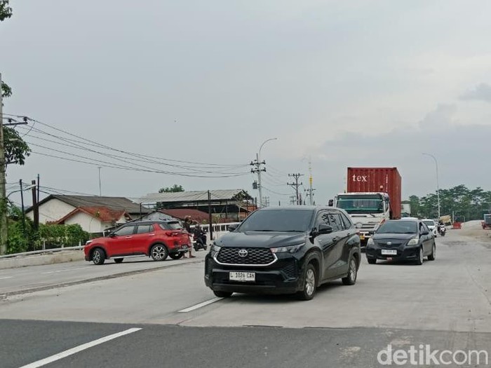 Flyover dan semi underpass Canguk, Kota Magelang, Jumat (13/12/2024).