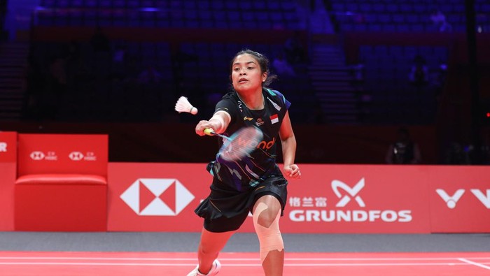 Tunggal putri Indonesia Gregoria Mariska Tunjung kandas di fase grup BWF World Tour Finals 2024.