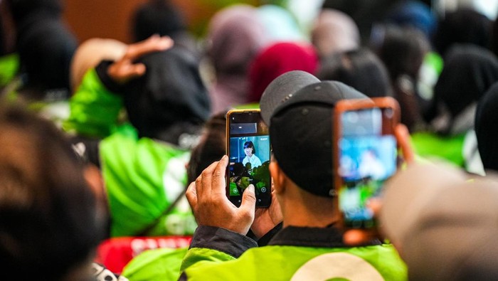 Ilustrasi driver Gojek