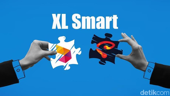 Ilustrasi Merger XL Axiata dan Smartfren Menjadi XLSmart