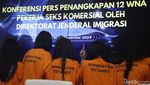 Ini 12 LC Asal Vietnam yang Ditangkap, Sekali Kencan Rp5,6 juta