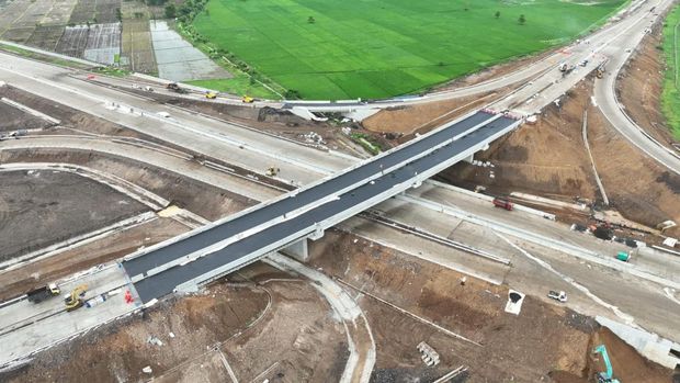 Jalur Fungsional Jalan Tol Probolinggo-Banyuwangi Segmen Gending-Kraksaan. (Dok. PT Jasamarga Probolinggo Banyuwangi)