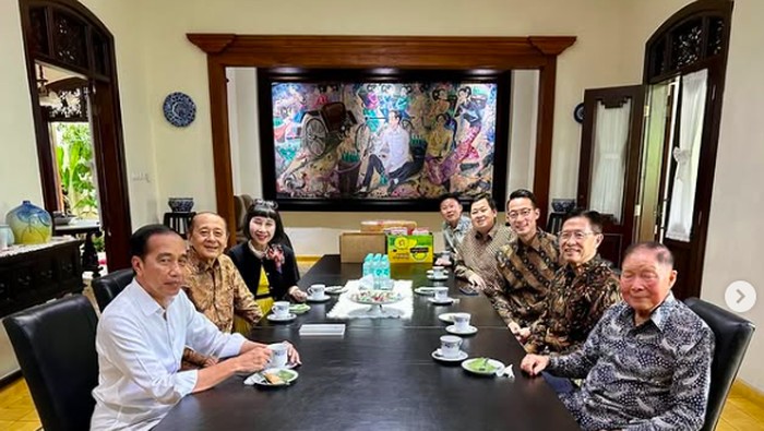 Jokowi bertemu Pendiri Lippo Group Mochtar Riady