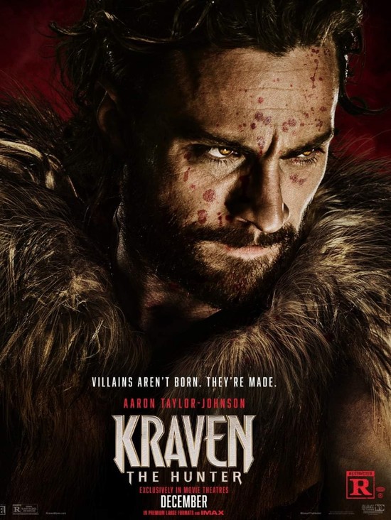 Cuplikan adegan Kraven the Hunter.