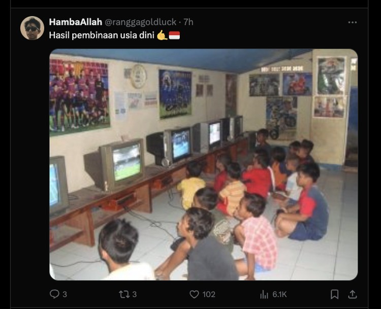 Meme Anak Rental PS