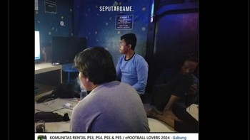 Jangan lawan abang rental PS. Foto: X.com
