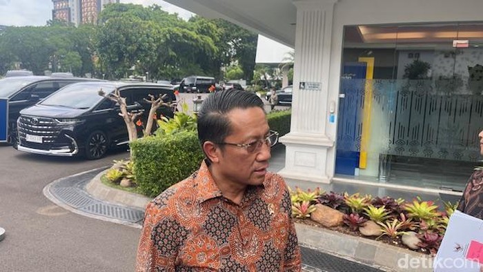 Menkum Supratman Andi Agtas. (Eva Safitri/detikcom).