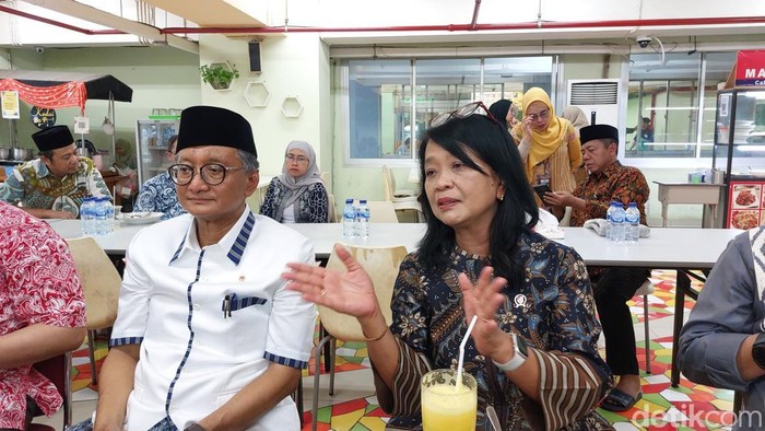 Menteri PU Dody Hanggodo bersama Wamen PU Diana Kusumastuti