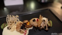 Tak kalah spesial menu di hari Natal yang disajikan dengan konsep Lunch Buffet. Ada Hokkaido Scallop Teppanyaki yang disajikan dengan lemon butter sauce yang segar. Foto: detikcom/Riska Fitria