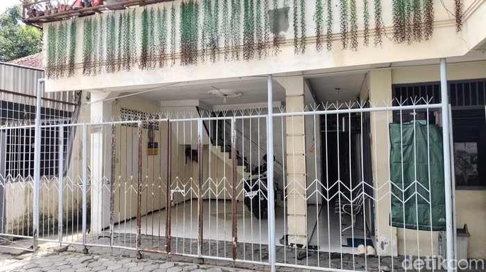 Penampakan rumah bersalin TKP penjualan bayi di Tegalrejo, Kota Jogja, Jumat (13/12/2024).
