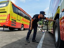 Jelang Libur Nataru, Kelaikan Bus AKAP Diperiksa