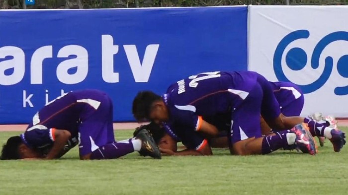 PSGC Ciamis usai menang lawan Perserang Serang.