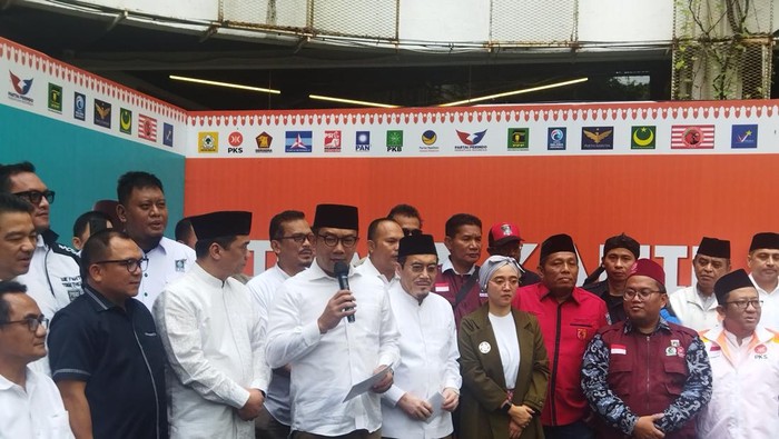 Ridwan Kamil-Suswono (Kurniawan/detikcom)