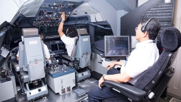 Simulator pesawat Lion Air Group