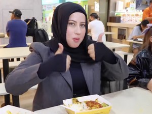 Tasyi Athasyia ke Singapura, Berikan 4 Rekomendasi Makanan Halal Enak