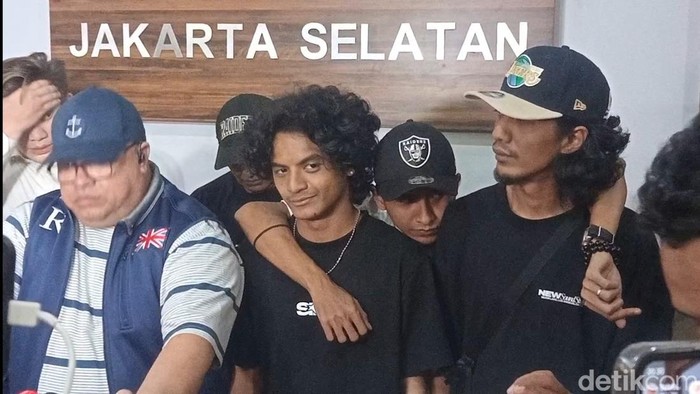 Vadel Badjideh saat ditemui di Polres Jakarta Selatan.