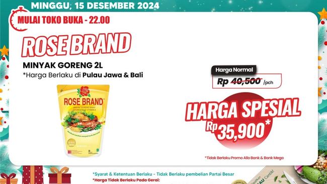 Diobral! Harga Minyak Goreng di Transmart Full Day Sale Murah Meriah