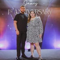 Perjuangan Jelita Ramlan yang punya satu anak tersebut tentu juga didukung sang suami, Ijoba Brown Stanlee. Foto: Instagram