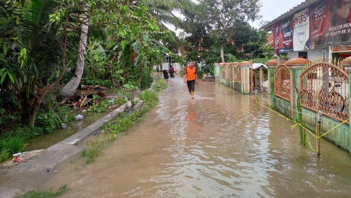 Kondisi Banjir di Desa Maruyungsari, Kecamatan Padaherang, Kabupaten Pangandaran