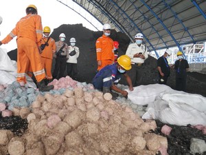 PLN Pakai Limbah Uang BI Jadi Bahan Bakar PLTU