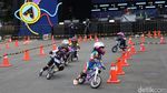 Potret Seru Balita Balapan Pushbike di HUT Transmedia