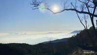 Lautan awan yang memukau