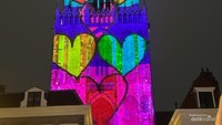 Gambar warna-warni yang indah kali ini adalalah hasil karya dari anak-anak di Utrecht 