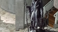 Patung Justitia di NuArt Sculpture Park Bandung