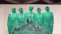 Patung Five Officials di NuArt Sculpture Park