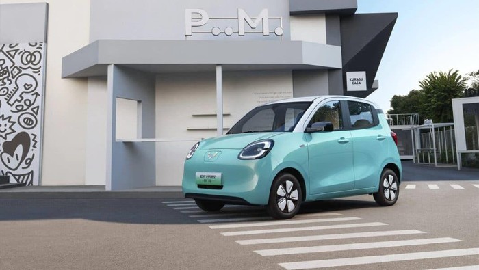 Wuling Hongguang Mini EV. Wuling Hongguang Mini EV.